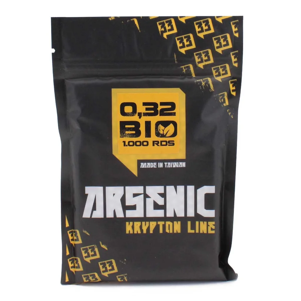 Bolsa de bolas bio Arsenic Krypton de 0,32 g, 1000 unidades