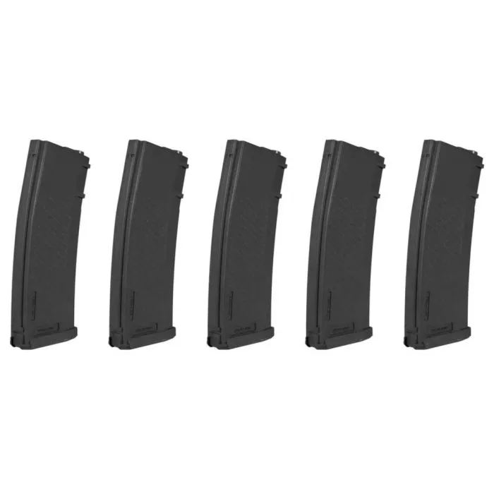 Set de 5 cargadores Specna Arms M4 Mid-Cap 120 BBs